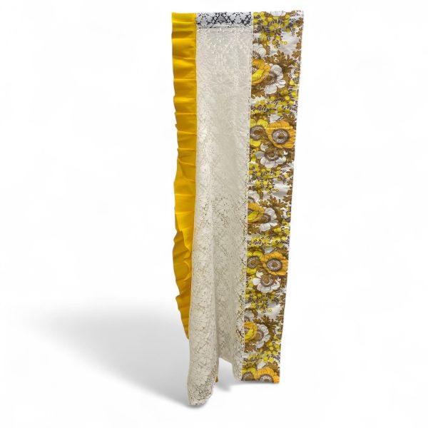 Retro Gardinkappa Spets Tyg Gardin Kappa Retro