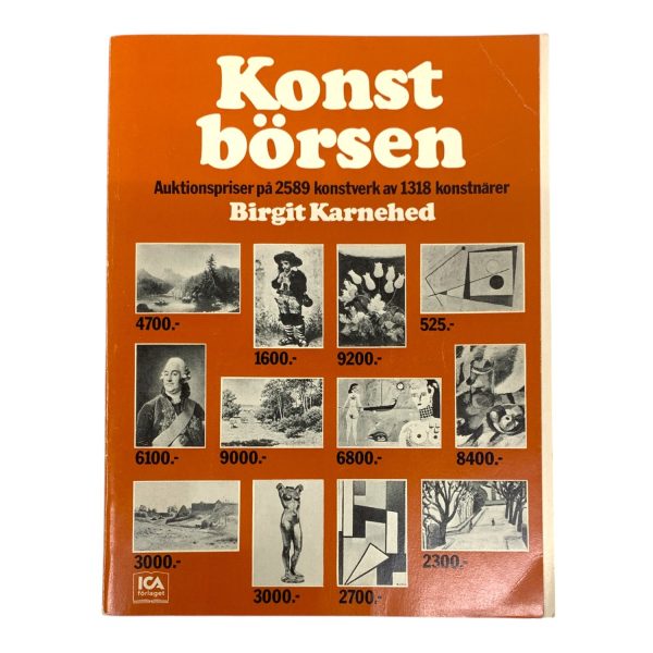 Konstbörsen Birgit Karnehed 1972 Bok