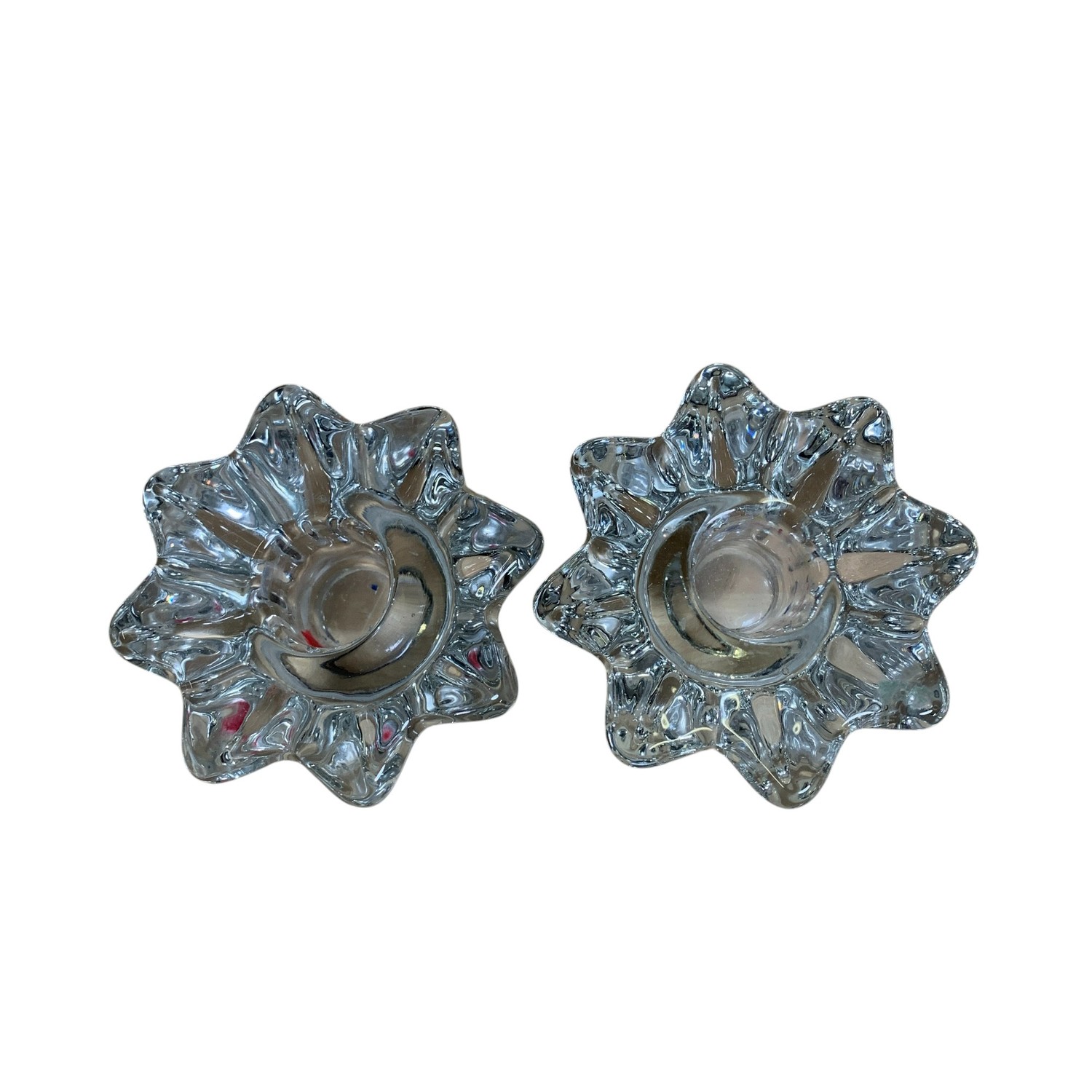 Ljusstake 2st Stjärnor Kronljus Ljusstakar Par 8,5cm