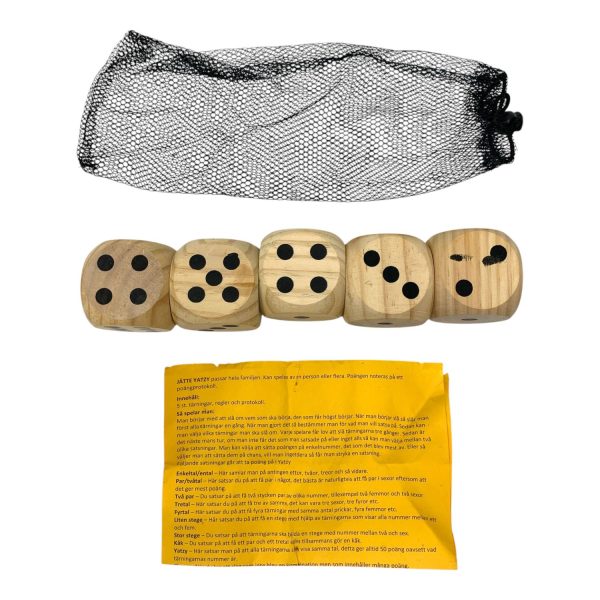 Kroxxy Jätte Yatzy Barnspel Sällskapsspel