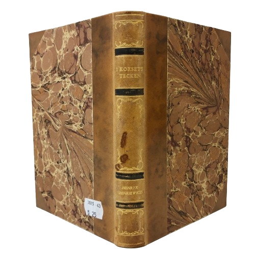 I Korsets Tecken (Quo Vadis) Roman Henrik Sienkiewicz 1934 Antik Bok
