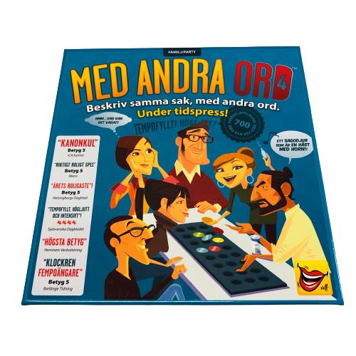 Med Andra Ord Spel Sällskapsspel Familjespel Partyspel
