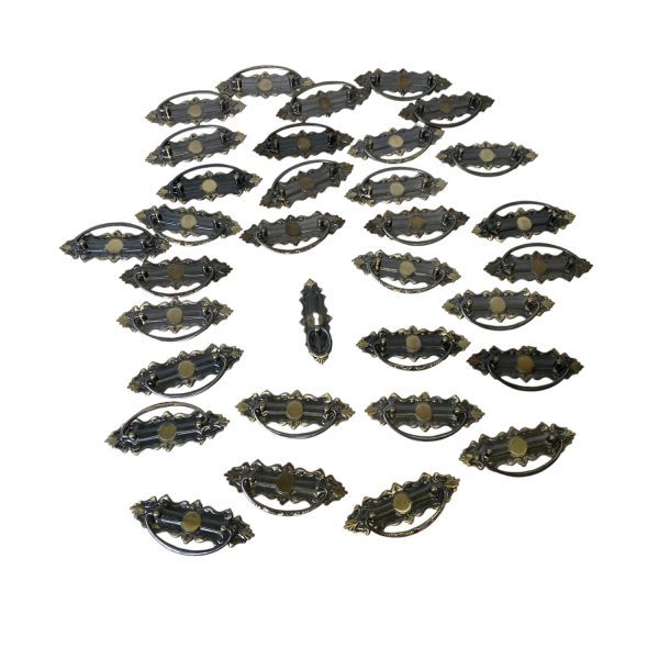 Handtag 34-delar Beslag Äldre Vintage Retro Handtag