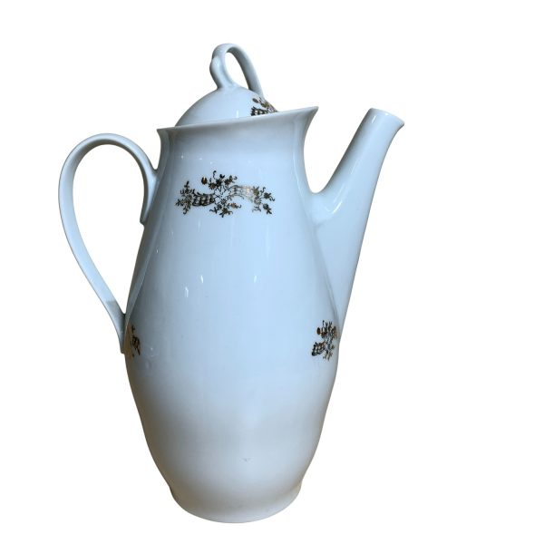 Hackefors Kanna Vit 21cm Kaffekanna Vintage