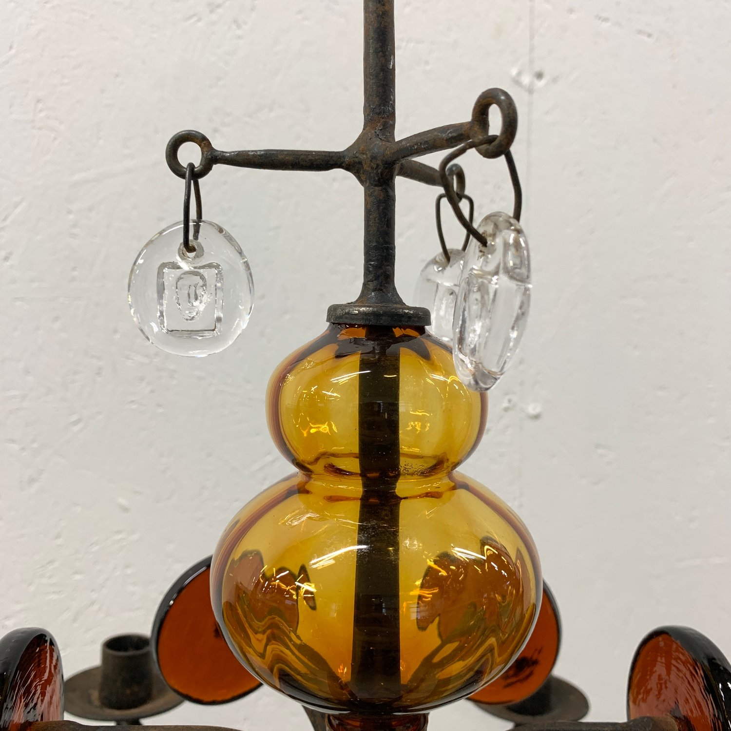 Erik Höglund Ljuskrona Boda Glas & Smide Takkrona Skandinavisk Design ...