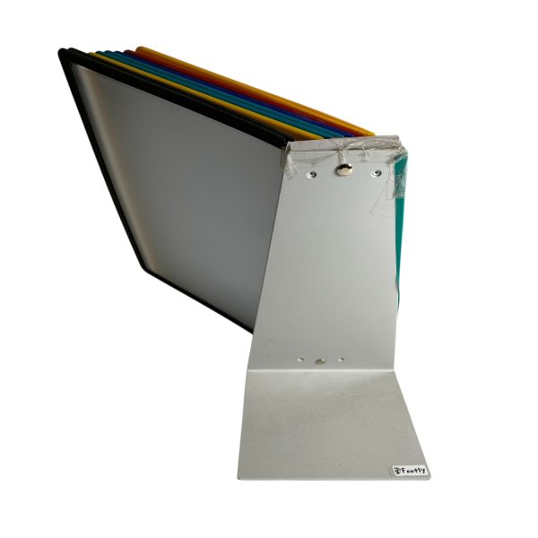 Manual Plastfickor A4 Blädderställ Ställ