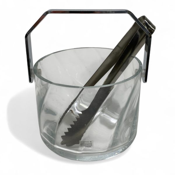 Sea Ishink i Glas med Tång Retro Etikettmärkt Sweden