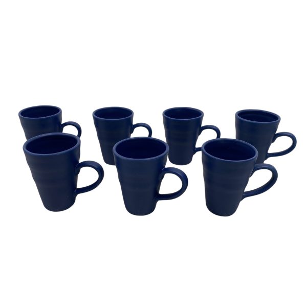 Kaffekopp 7st Koppar Mindre Muggar Blå