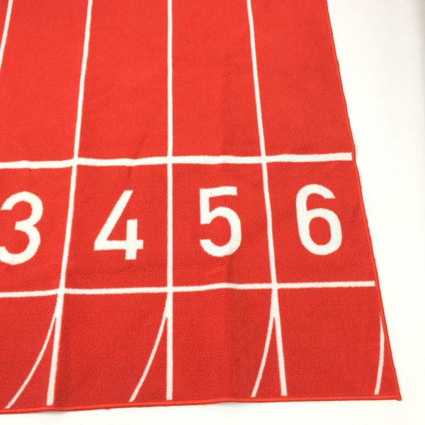 Matta, Löpbana, Orange, Ca 135x158cm