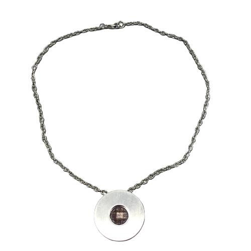 Halsband Smycke Silverfärgat