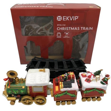 Ekvip Jultåg Jul Tåg Julsaker Julgranspynt Julpynt Christmas Train