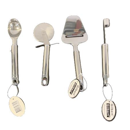 Gilbert 4-delar Glasskopa Osthyvel Pizza Slicer Skärare Äppelurkärnare Urkärnare
