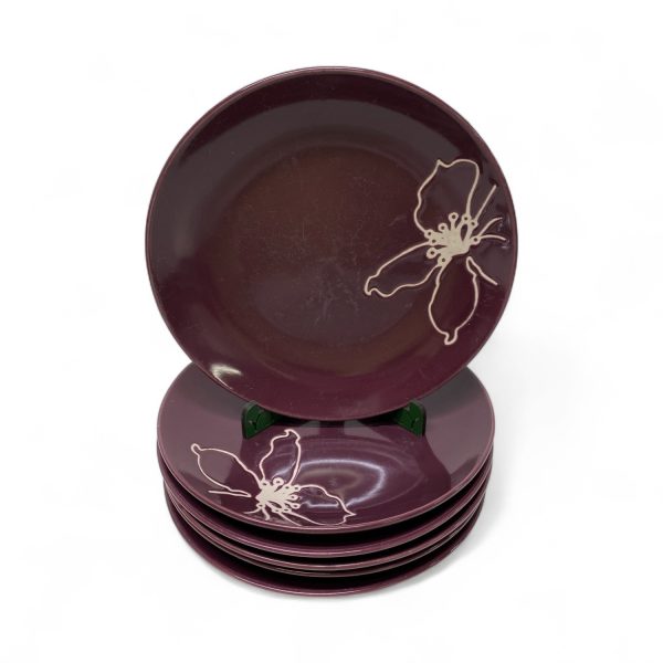 Tallrikar 6st Retro Tallrik Plates