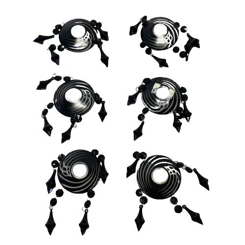 4st Ljusmanschett Glas Design