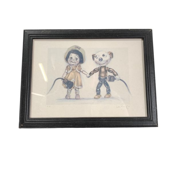 Lasse Åberg Tavla Tryck 20x15cm