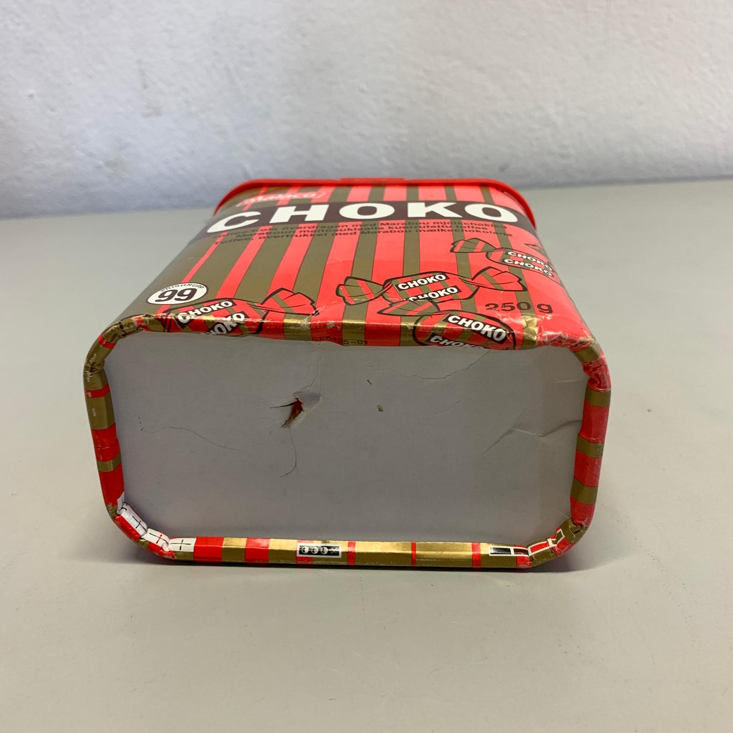 Malaco Choko Burk Vintage Retro Gammal Förpackning Godis Sweden Sverige ...