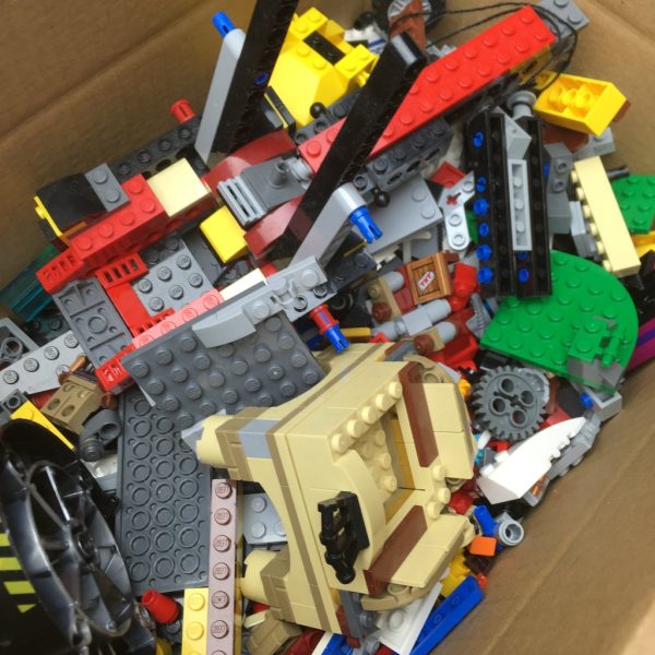 LEGO, 1kg, blandat