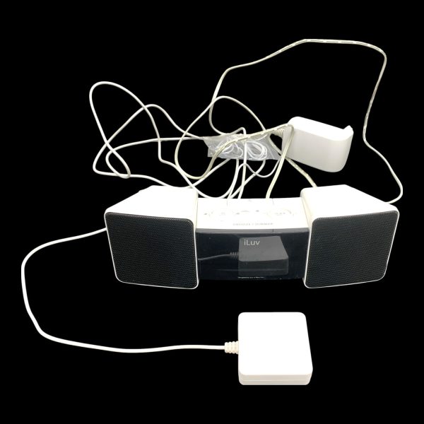 iLUV iMM157 Väckarklocka med Vibarion Klockradio Bluetooth Högtalare