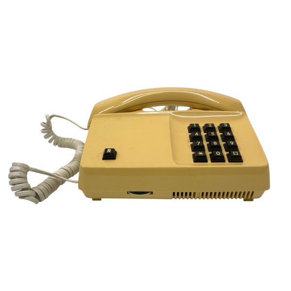 Teli Diavox Retro Telefon –Gul Televerket, Vintage Gammal Old Telephone Phone