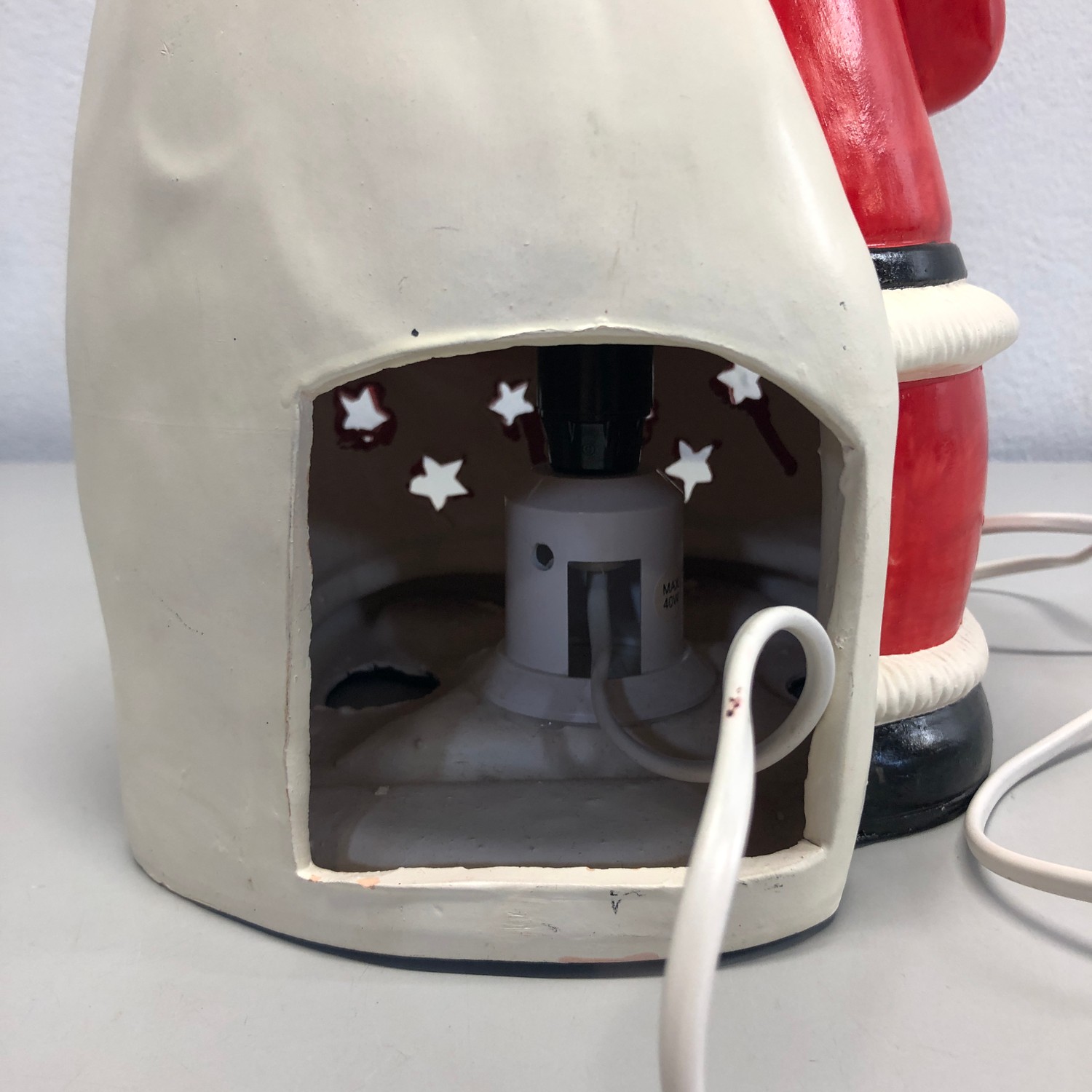 Bordslampa Tomte Lampa E14 Santa Lamp Christmas - Bild 4