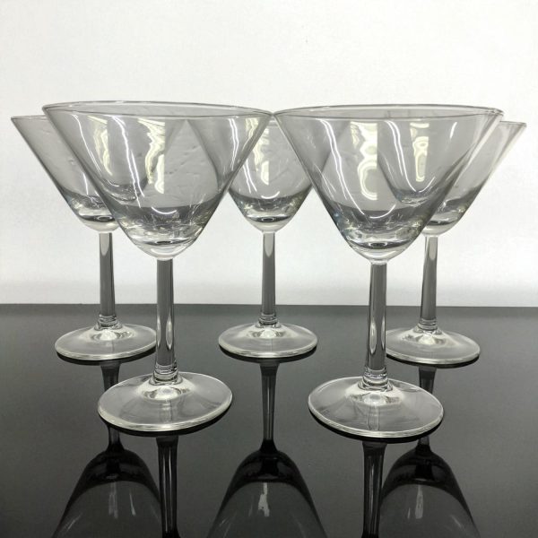 Martiniglas 5st Spritglas på Fot Glas