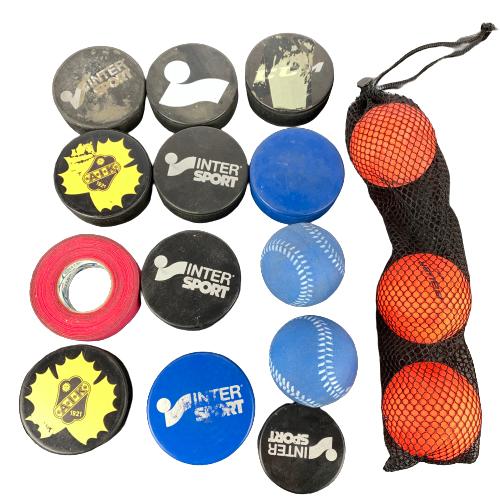 Puckar, Bandybollar 16st Tejp Hockey Bandy