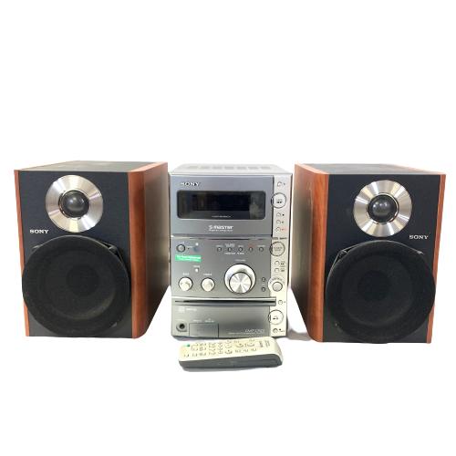 Sony Stereoanläggning Radio CD Kassett Spelare 3-delar