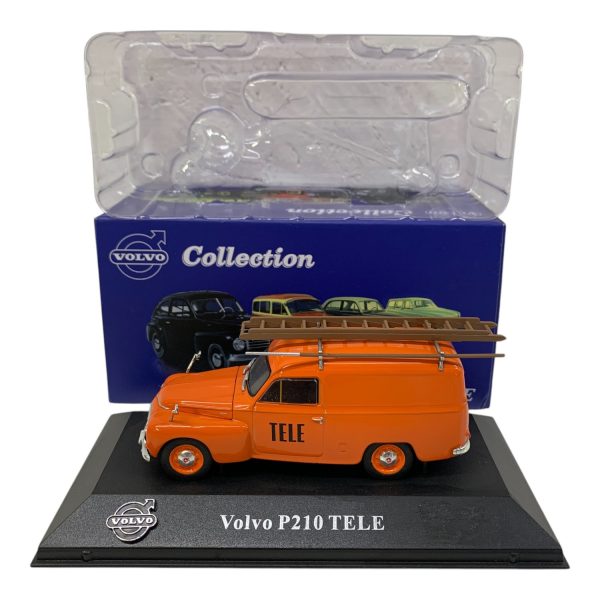 Edition Atlas Volvo P210 Tele Televerket Modellbil Skala 1:43 Leksaksfordon