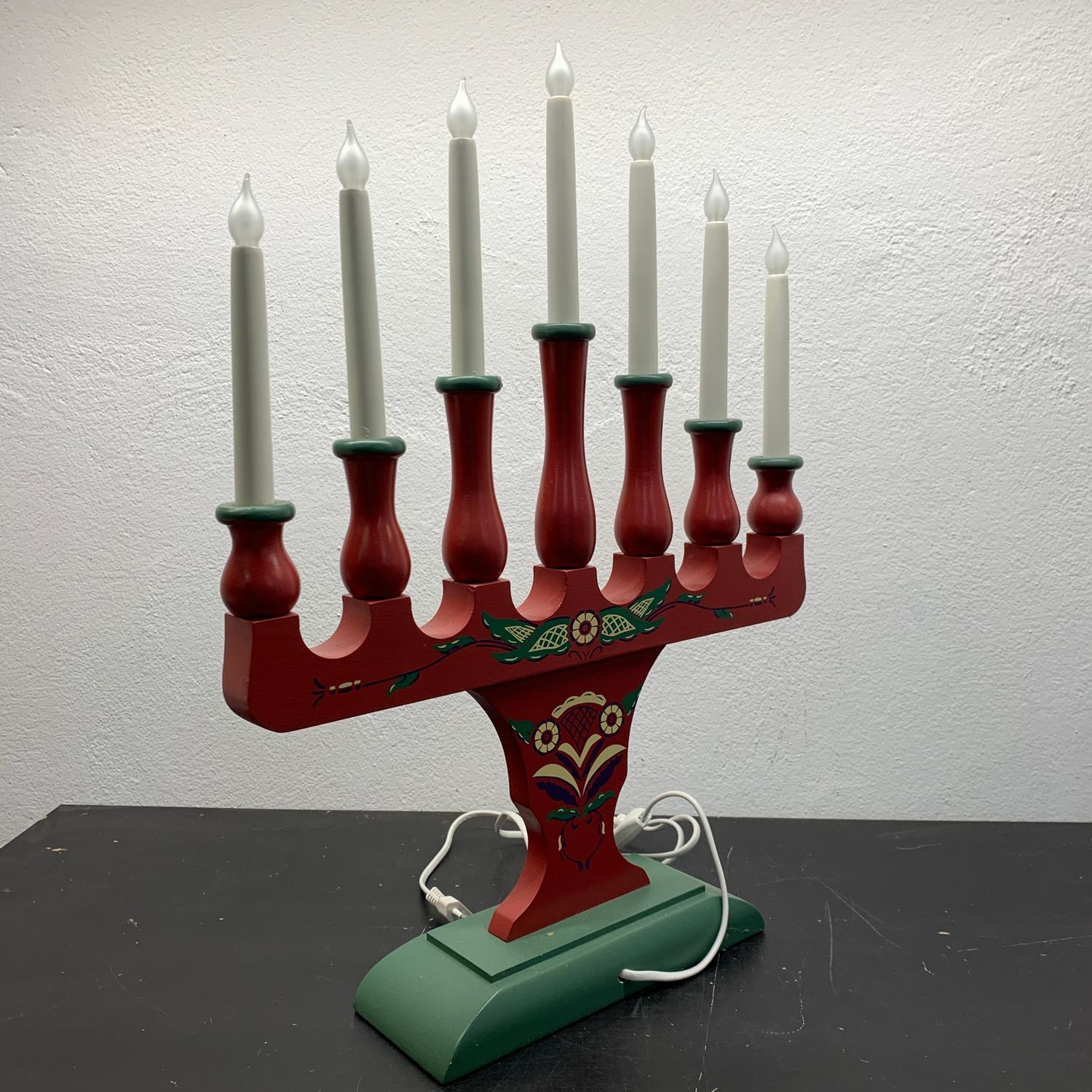 Konstsmide Ljusstake Adventsljusstake Trä Jul Christmas - Bild 3