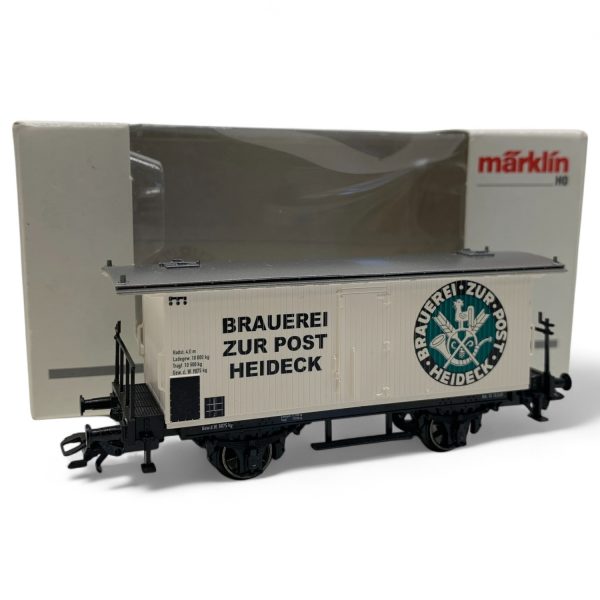 Märklin 94262 Godsvagn Brauerei Zur Post Heideck HO Tåg Modelltåg Vagn