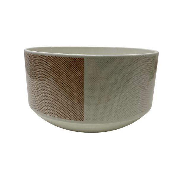 Rörstrand Ivory Print Christian von Sydov Skål Vit Mönstrad 23cm 80-tal