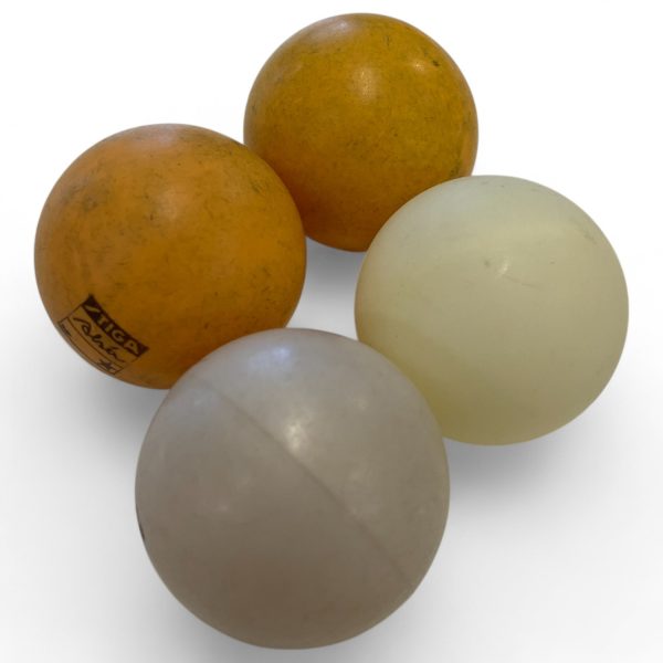 Stiga Hans Alsér Pingisbollar 4st Retro Bordtennis Pingis Boll
