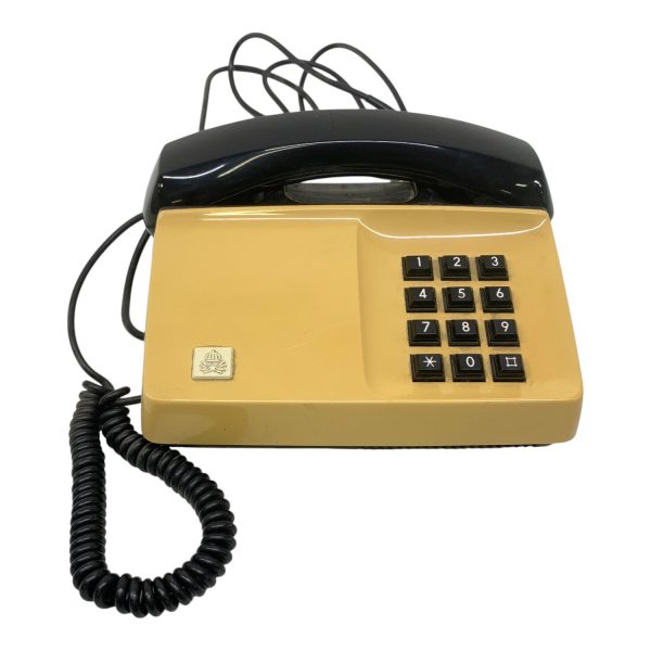 Televerket Teli Telefon Diavox Beige Retro Vintage Old Telephone Phone Stacjonar