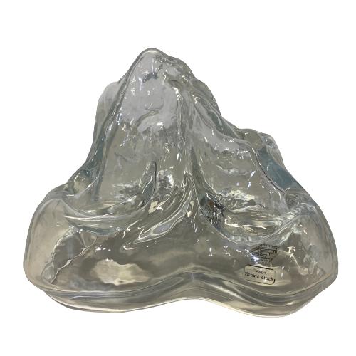 Sea Glasljuslykta Vulkan Ljuslykta Glas Ljushållare Etikettmärkt Design Renate