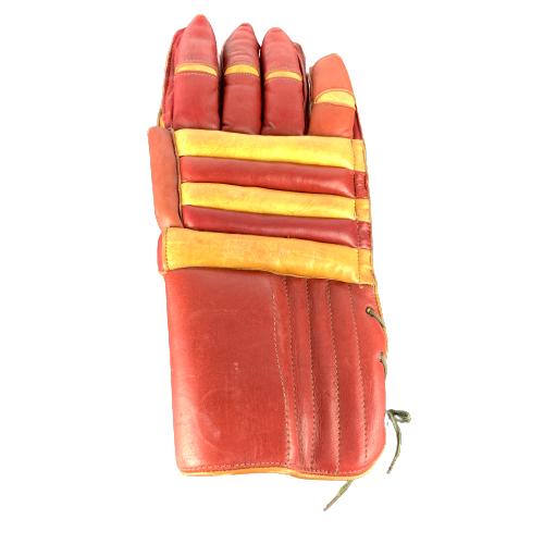 Retro Ice Hockey Gloves Semi Chrome Play Fair Hockey Handske