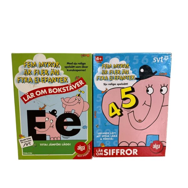 Alga Fem myror är fler än fyra elefanter 2st Spel
