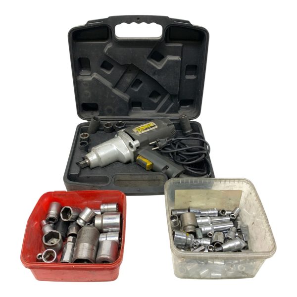 Meec YT3331 1/2" Hjulmutterdragare Mutterdragare 900W 2100RPM med Hylsor