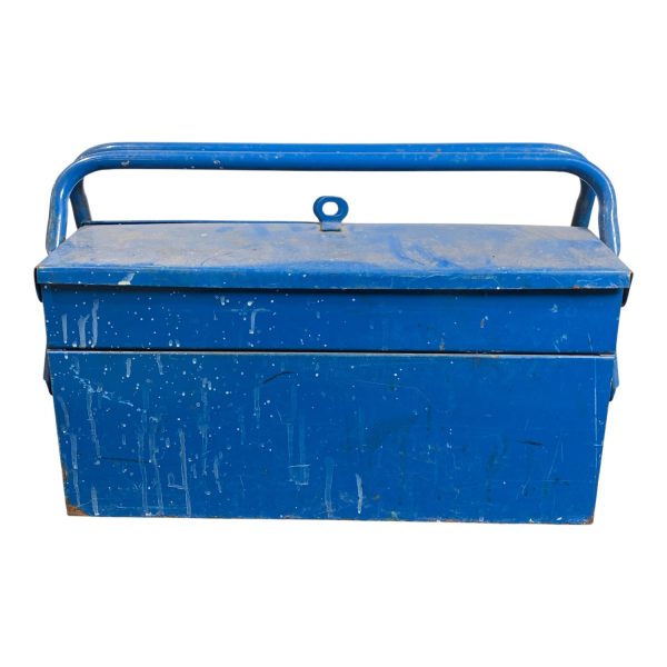 Verktygslåda Verktygsförvaring Blå Verktyg Hammare Kniv Skruvmejsel