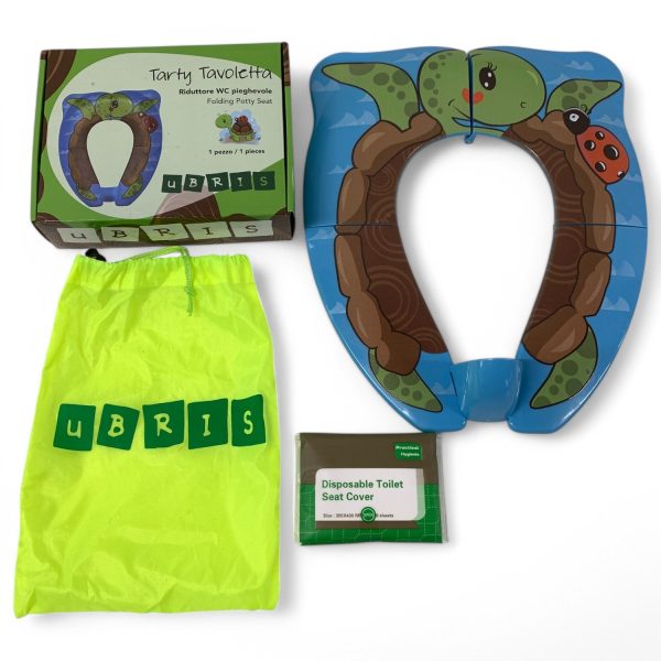 Ubris Tarty Tavoletta WC Sits Sköldpadda Toalettsits Barn