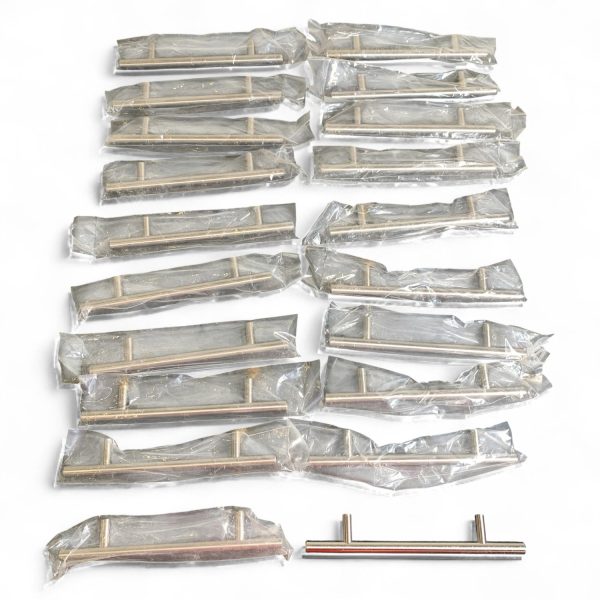 Skåpshandtag Lådhandtag 20st Handtag Vit Metall