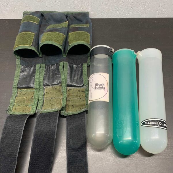 Podbälte Paintball Svart/Grön