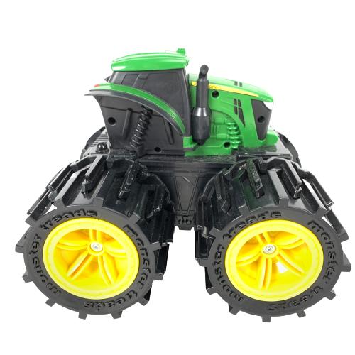 John Deere Traktor Grön/Svart Plast