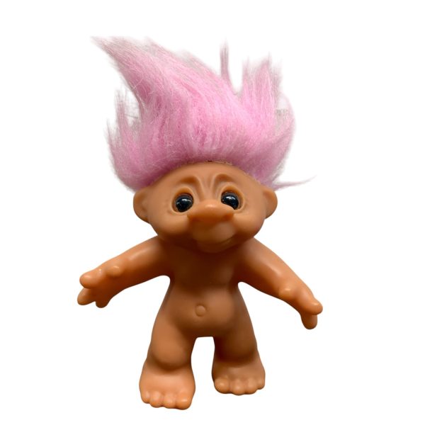 Thomas Dam 1984 Danmark Troll Rosa Damtroll 16cm Vintage Retro