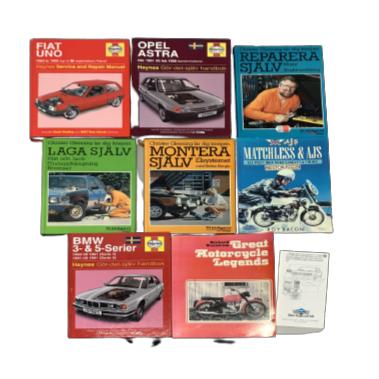 9st Handbok Gör det Själv Laga Montera Reparera Fiat Uno Opel Astra