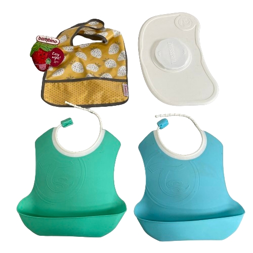 Twistshake Haklapp Baby Saker 4-delar Click Mat Haklappar