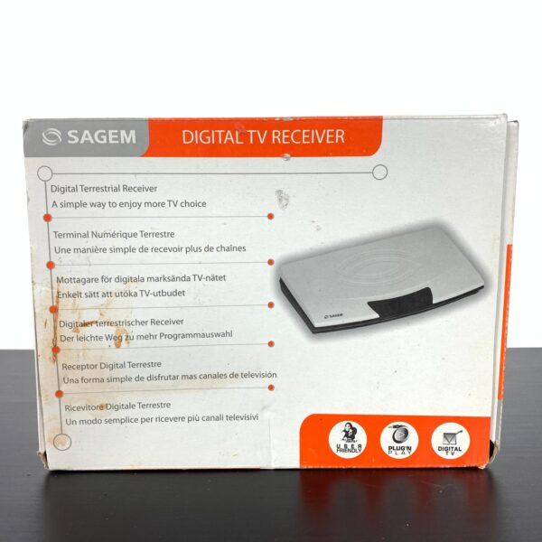 Sagem Digital Tv Receiver, ITD72G SW
