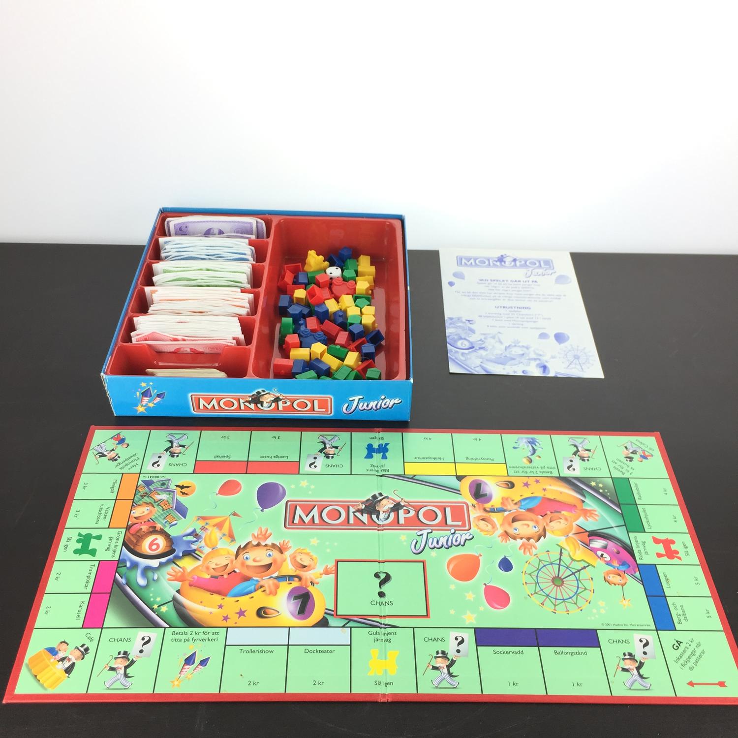 Sällskapsspel, Monopol Junior - Bild 4