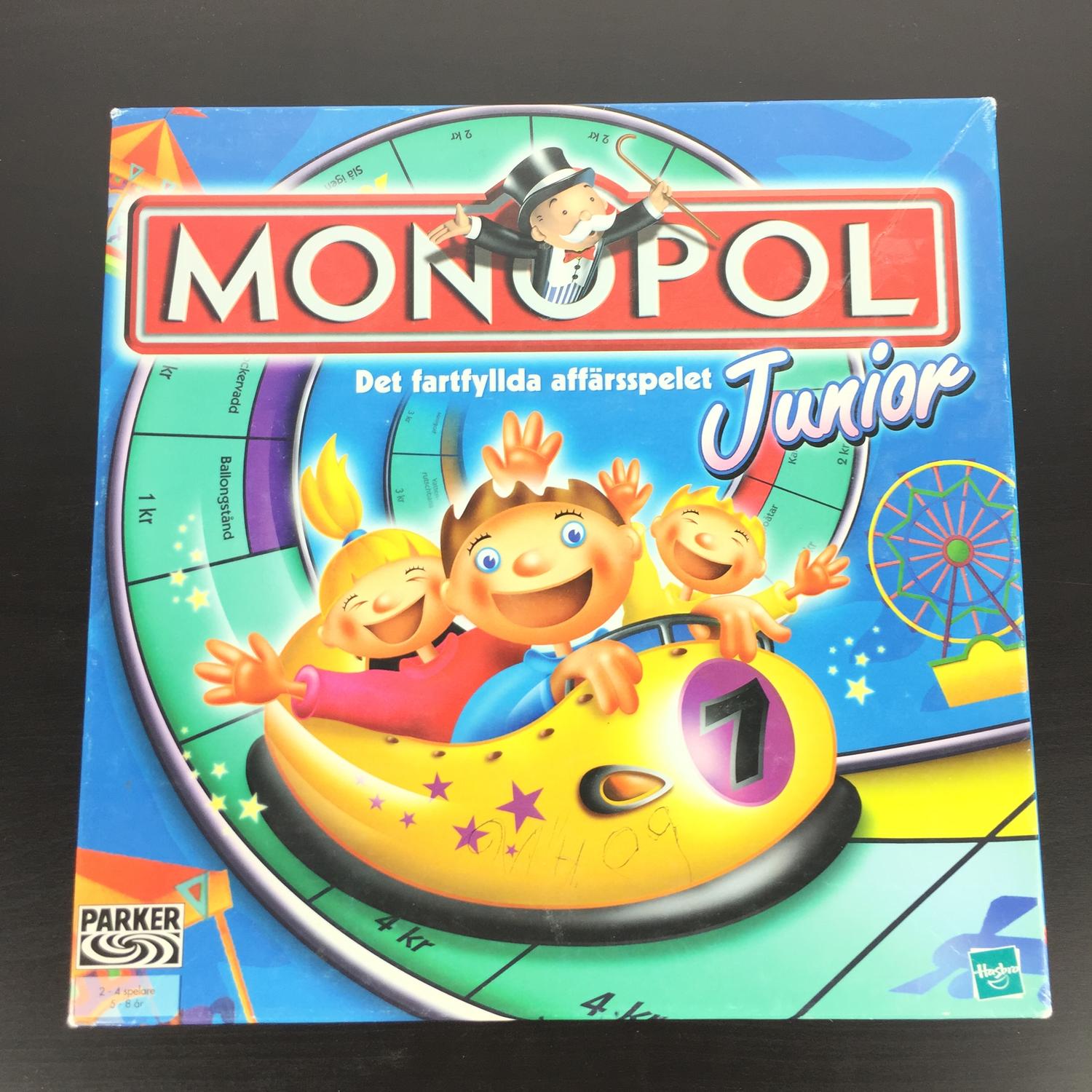 Sällskapsspel, Monopol Junior