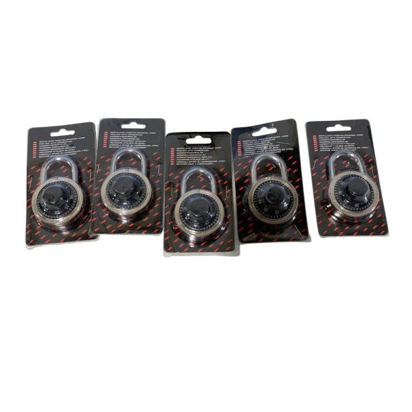 Hänglås 5st Kombinationshänglås Lås Kombinationslås Padlock with com