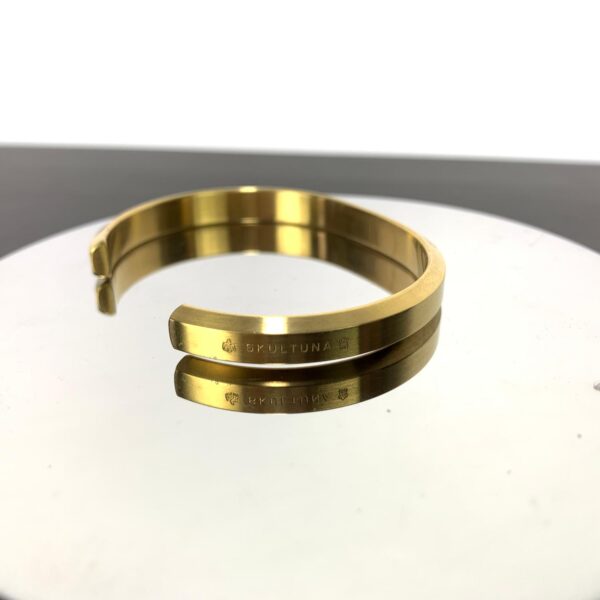 Skultuna, Armband, Icon Cuff, Guldpläterat